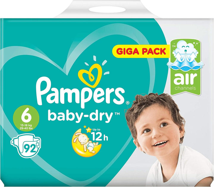 Scutece Pampers, versiunea clasica, diverse marimi Mama si Copilul Naty Shop 6 (92 buc)