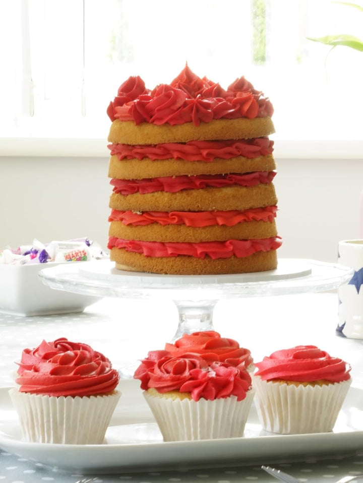 Sugarflair Pasta Lebensmittelfarben Red Set/4, Pasta Lebensmittel Farben Für Fondant, Marzipan, Zuckerpaste, Buttercreme Und Mehr: Ruby, Velvet Red, Blood Red, Cherry Red - Set/4 Coloranti Alimentari Naty Shop