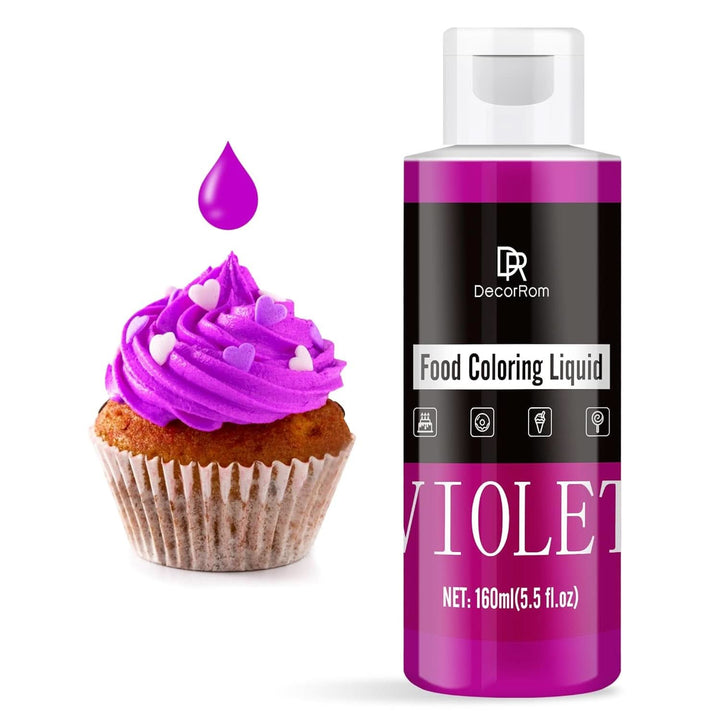 Coloranti Alimentari Profesionali, lichid, 150 ml Coloranti Alimentari Naty Shop Violet
