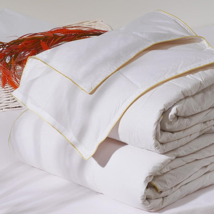 Sancarlos - Vivaldi, plapumă 4 sezoane din puf de gâscă, 180 + 120 G/M², 220 X 220 Cm, alb (alb) Plapumi si pilote Naty Shop