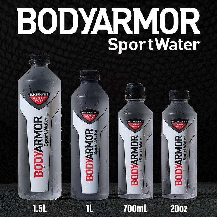 Sportwater Alkaline Water, Superior Hydration, High Alkaline Water Ph 9+, Electrolytes, Perfect for Your Active Lifestyle, 1.5 Liter (Pack of 12) Apa USA Naty Shop
