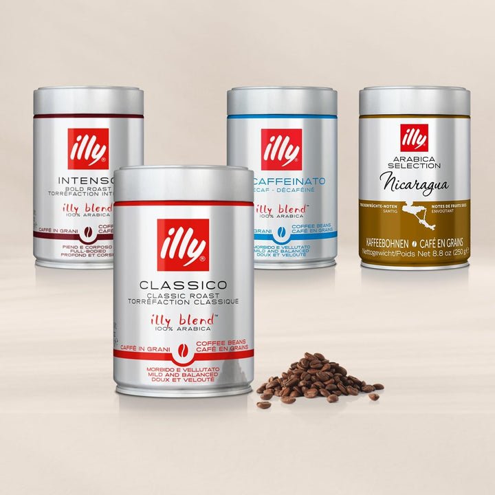 Cafea Illy, boabe de cafea Classico, prăjire clasică Cafea Naty Shop