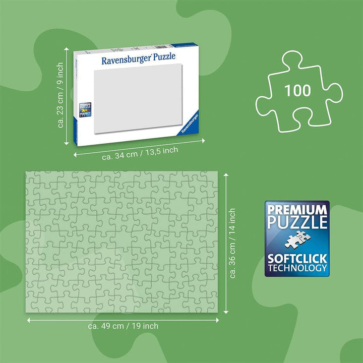 Ravensburger puzzle pentru copii - 10947 Familia Animal Friends - puzzle Disney pentru copii de peste 6 ani, cu 100 de piese în format XXL Puzzle Naty Shop