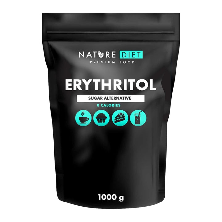 Nature Diet - Eritritol 2 X 1000 G | Îndulcitor natural | Zero calorii | Înlocuitor de zahăr Indulcitori Naty Shop