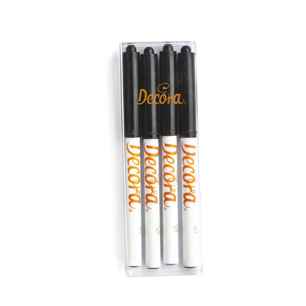1255012 Creioane decorative cu 8 pachete negre, 50 g Coloranti Alimentari Naty Shop Default Title