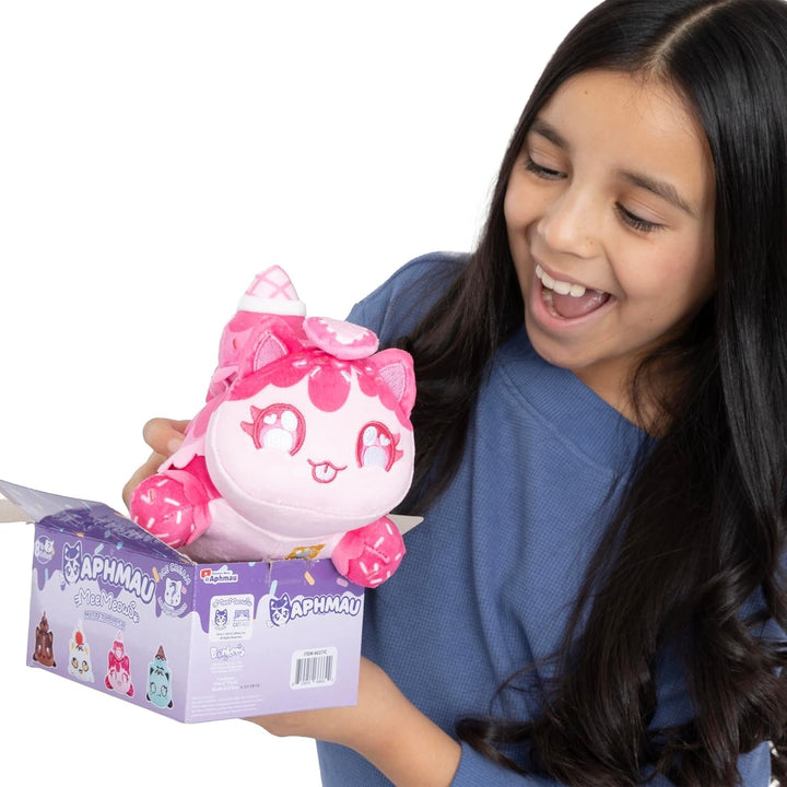 Aphmau - 15 Cm Mystery Meemeows Plush - Ice Cream Action figures Naty Shop