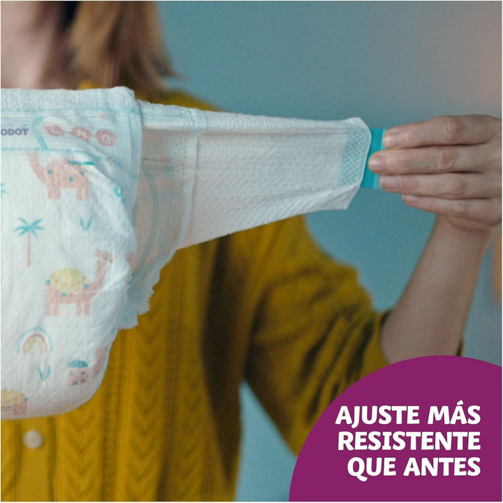 Dodot, Scutece de activitate pentru bebeluși, mărimea 3 (6-10 kg), 224 de scutece cu o potrivire robustă Mama si Copilul Naty Shop