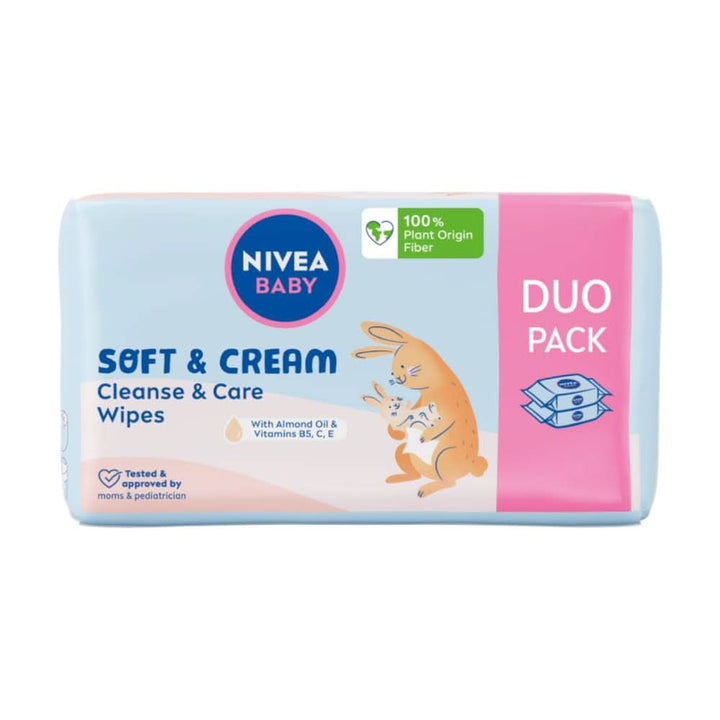 Batiste Biodegradabile Soft & Cream pachet economic Servetele Umede Bebelusi Naty Shop 114 batiste