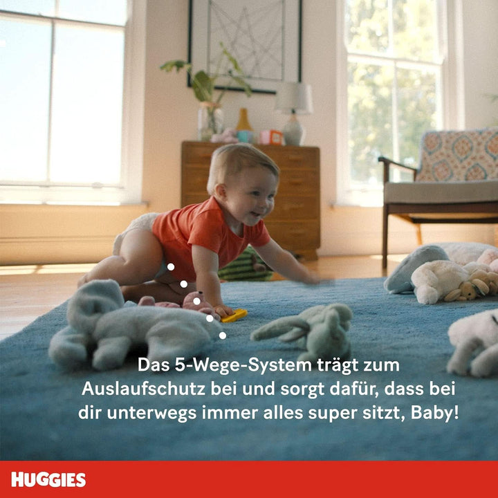 Scutece pentru bebelusi Huggies Ultra Comfort, marimea 3 (4-9 kg), 168 bucati Mama si Copilul Naty Shop