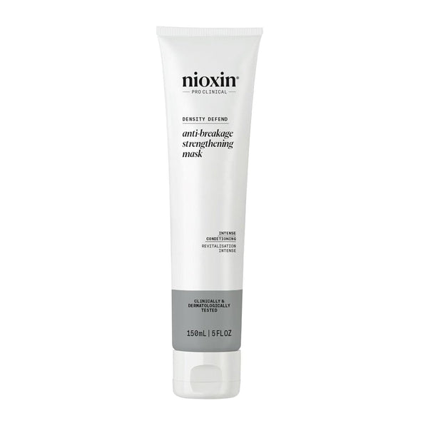 Nioxin Density Defend Anti-Breakage Strengthening Hair Mask - Mască de păr hidratantă împotriva ruperii părului, îngrijire a părului leave-in cu vitamina C Masca de par Naty Shop 150 Ml (1 pachet)