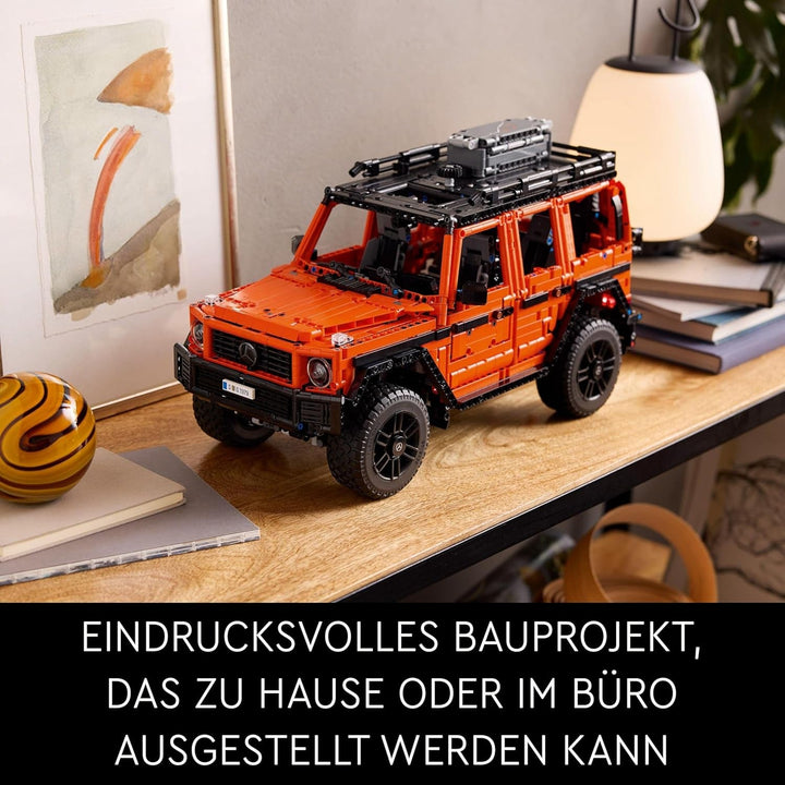 LEGO Technic Mercedes-Benz G 500 Professional Line, set de construcție cu model de mașină G-Class, cadou pentru adulți, set de vehicule de lux de teren, obiect de colecție Mercedes, mașină de jucărie 42177 Seturi de constructie Besuche den LEGO-Store