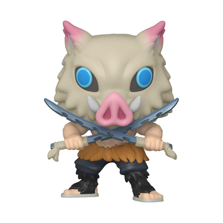 Funko Pop! Animation: Demon Slayer - Inosuke Hashibira - Figurină de colecție din vinil - Idee de cadou - Marfă oficială - Jucării pentru copii și adulți - Fanii anime - Figură model pentru colecționari Action figures Naty Shop
