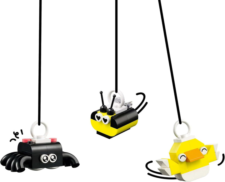 LEGO Classic Creative Fun Box, Cărămizi de construcție colorate pentru jocuri de rol imaginative, Set de construcție pentru începători, Jucării pentru fete și băieți de la 5 ani, Modele de reconstruit 11042 Seturi de constructie Besuche den LEGO-Store