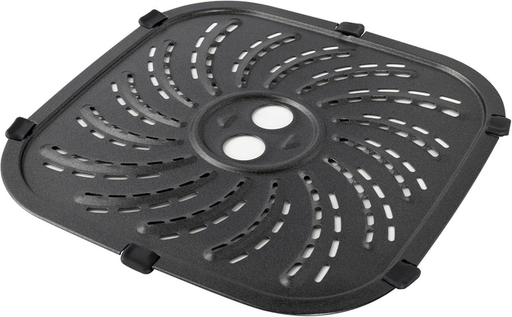 Russell Hobbs Heißluftfritteuse XXL 8L Rapid Airfryer [Kompaktes Gehäuse,7 Kochfunktionen,10 Programme] Satisfry (Spülmaschinenfest, Max 220°C, Fritteuse Ohne Öl, Grillen, Backen, Braten) 27170-56 Naty Shop Ersatzteil: Grillplatte Inkl. Gummifüße