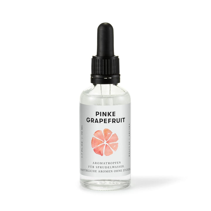 Aarke Aroma picături pentru apă spumantă, gust de zmeură neagră Indulcitori Naty Shop Pinke Grapefruit
