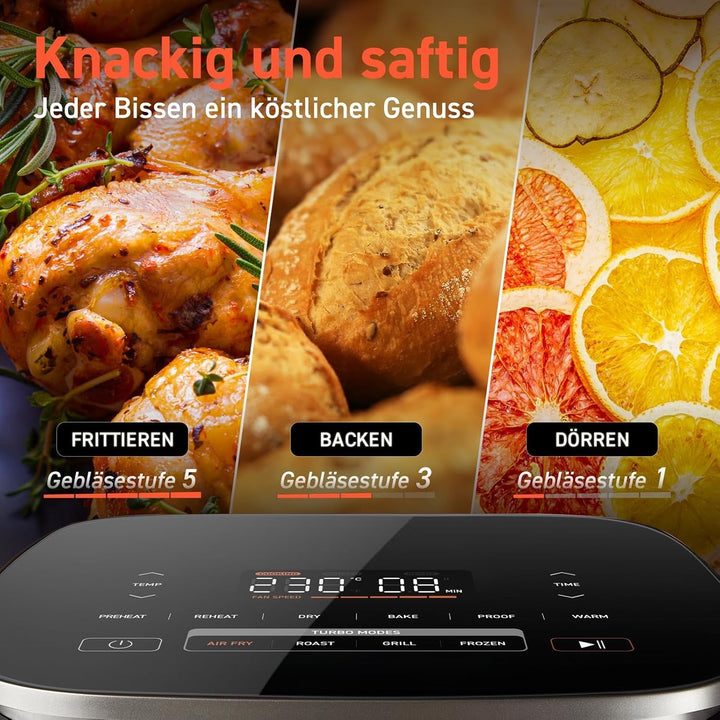 Cosori Turboblaze Hot Air Fryer Airfryer, 9-In-1, 6 litri, silentioasa Electrocasnice Naty Shop