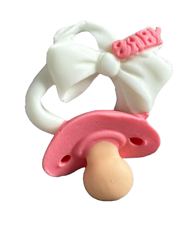 Decoratiune comestibila din zahar, Botez Decoratiuni din Pasta de Zahar Naty Shop