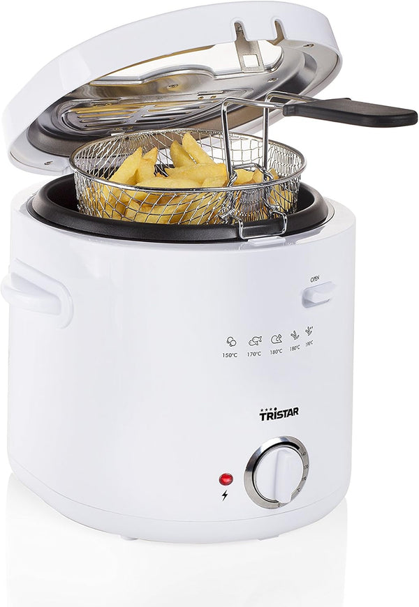 Tristar FR-6941 friteuză - termostat, 1,5 L, 1000 W, alb Electrocasnice Naty Shop Default Title