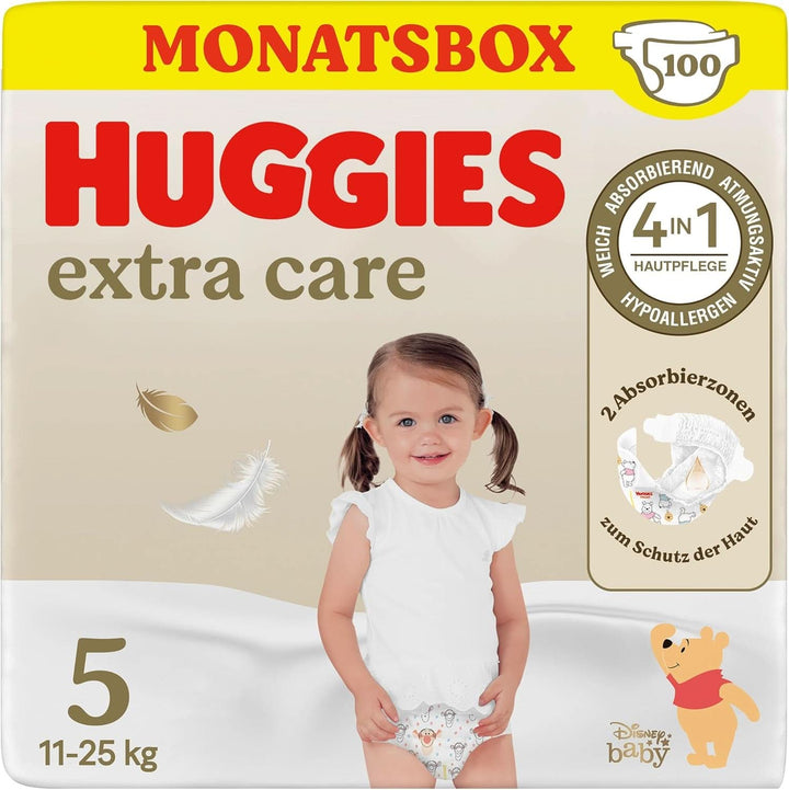 Scutece Huggies pentru bebeluși, cu design Disney, diverse marimi, cutie lunară Mama si Copilul Naty Shop Marimea 5