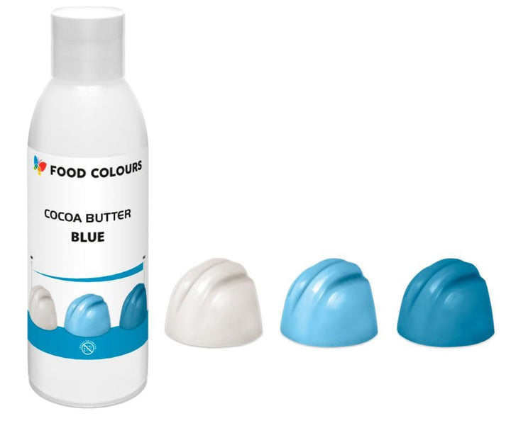 Food Colors, Butter BLUE, 100 grame, Colorant alimentar pe bază de unt de cacao Coloranti Alimentari Naty Shop