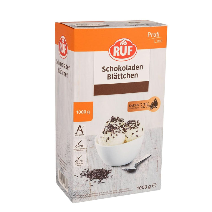 RUF Sprinkles de zahăr colorat în culori curcubeu, 1 kilogram Sprinkles Naty Shop Fulgi de ciocolată