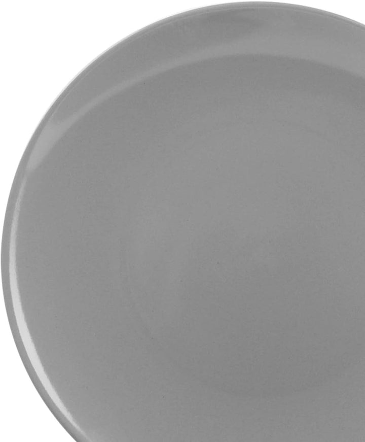 Geschirrservice Aus Steingut, 18-Teilig, Rauchiges Grau, Service Für 6 Personen Seturi vesela masa Naty Shop