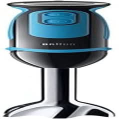 Blender de mână Braun MQ 5252 - Multiquick 5 Vario Fit Blender de mână cu bază de blender din oțel inoxidabil și atașament Blend & Go pentru smoothie-uri pe drum, 750-1000 Watt Mama si Copilul Naty Shop