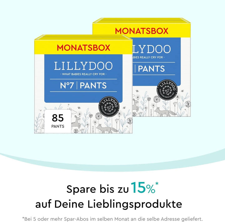 Pantaloni LILLYDOO prietenosi cu pielea, cutie lunara Mama si Copilul Naty Shop