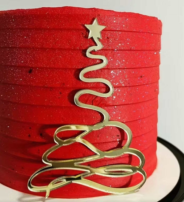 Decoratiune necomestibila acril, Brad de Craciun