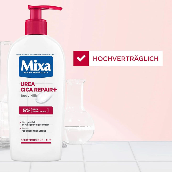 Mixa Urea Cica Body Lotion, Loțiune de corp calmantă și protectoare, 250 ml Cosmetice si Infrumusetare Naty Shop