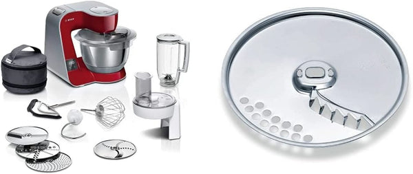 Robot de bucătărie MUM5 MUM5X720, Cântar integrat, Bol din oțel inoxidabil 3.9L, Blender 1.25L, 1000 W Mama si Copilul Naty Shop