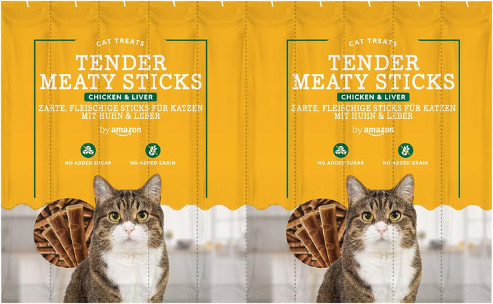 By Amazon Cat Sticks Pui și ficat 50G