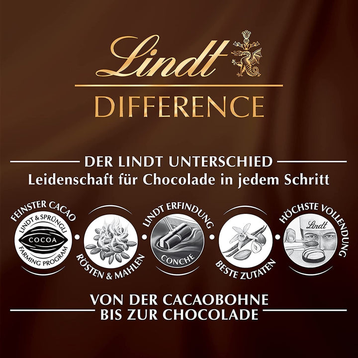 Lindt 15 Inimioare din Ciocolata, 300 grame Bomboane de Ciocolata Naty Shop