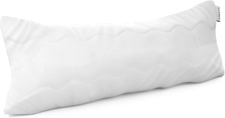 Ameliahome pernă 40X60 cm cu fermoar Quilting alb Reve Perne standard Naty Shop 1 pernă 40X105