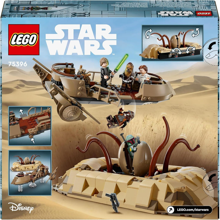 LEGO Star Wars: Întoarcerea lui Jedi Knight Desert Skiff și Sarlacc Pit, set fantezie de colecționat și construit, jucărie de construit, cadou pentru băieți, fete și toți fanii 75396 Seturi de constructie Besuche den LEGO-Store