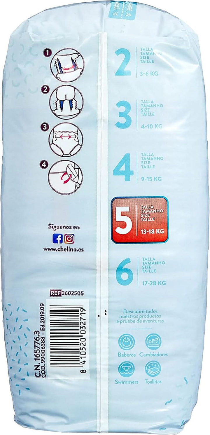 Pañal Chelino Love, marimea 5, 13 - 18 Kg, 30 scutece Mama si Copilul Naty Shop