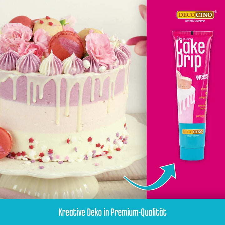 DECOCINO Cake Drip, Gata de utilizare Glazuri si Decor Naty Shop