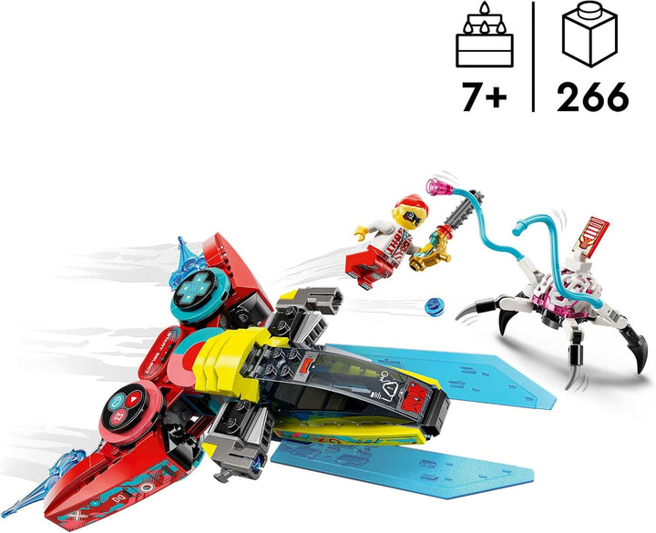 Controller de joc video LEGO Dreamzzz Coopers Flying, jucărie fantastică, set de joc video 2 în 1 cu minifigurină și păianjen, cadou pentru fete și băieți de la 7 ani 71489 Seturi de constructie Besuche den LEGO-Store