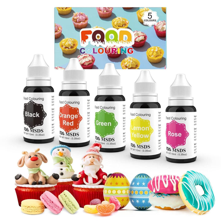 Coloranti alimentari, lichizi, recipiente de 10 ml, diverse seturi Coloranti Alimentari Naty Shop 5