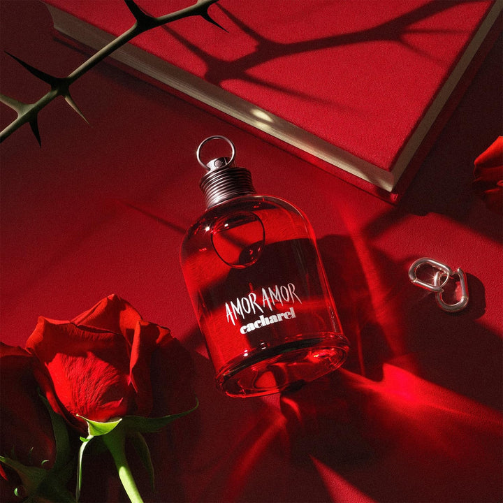 Apă de toaletă Cacharel Amor Amor pentru femei, parfum senzual de lungă durată, parfum floral-fructat pentru femei, 100 ml