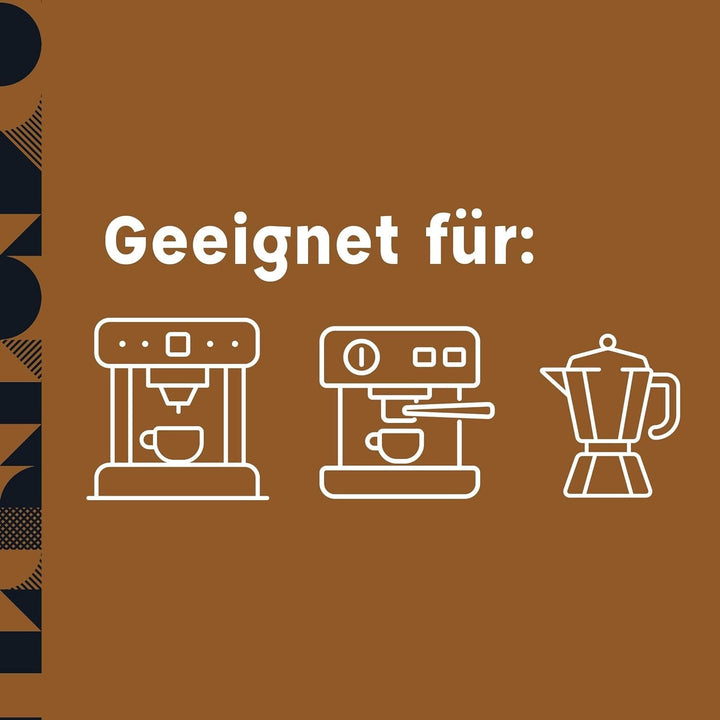 Mamis Caffè Gran Crema, boabe de espresso întregi - 100% boabe Arabica, aromă fructată, ciocolatie, ușor dulce, prăjire medie și cremă groasă, cultivate în Brazilia și Columbia Cafea Naty Shop