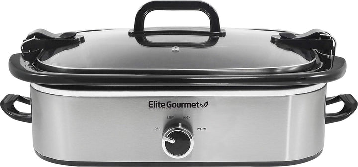 MST-5240SS Slow cooker, 3,3 litri, Oțel inoxidabil Slow Cooker Naty Shop