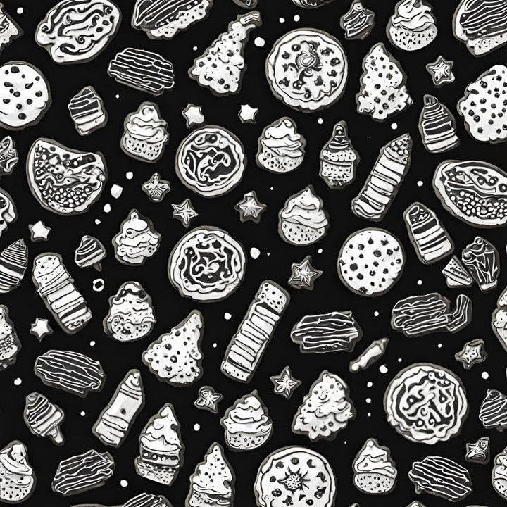 Dekora, carioca alimentara, negru, marker cu vârf dublu Coloranti Alimentari Naty Shop