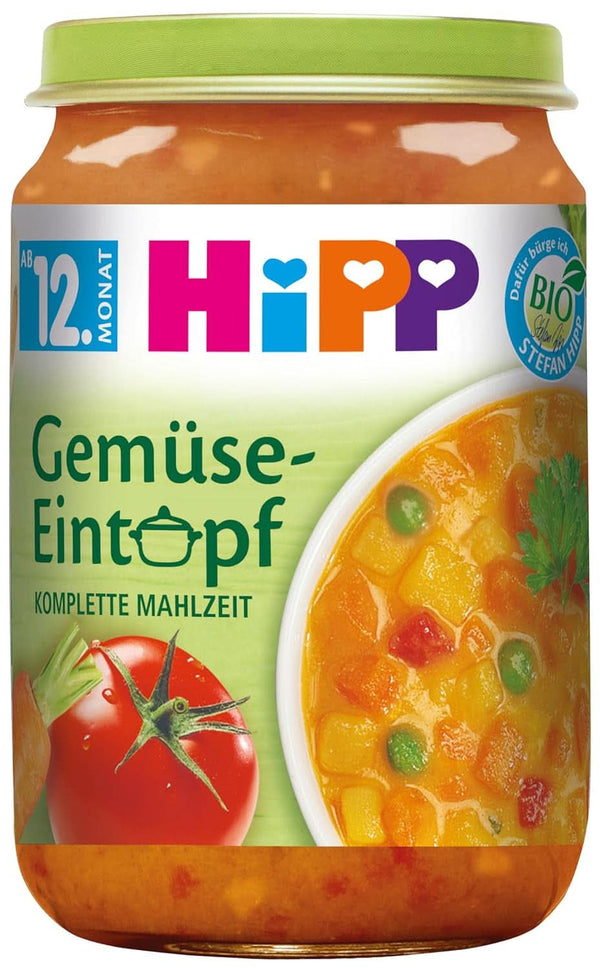 Tocăniță de legume Hipp, pachet de 6 (6 X 250 grame) Mama si Copilul Naty Shop