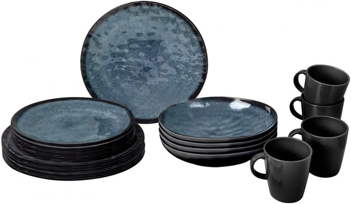 ESS Geschirr, melamină, set prânz, 16 piese Seturi vesela masa Naty Shop Venetian