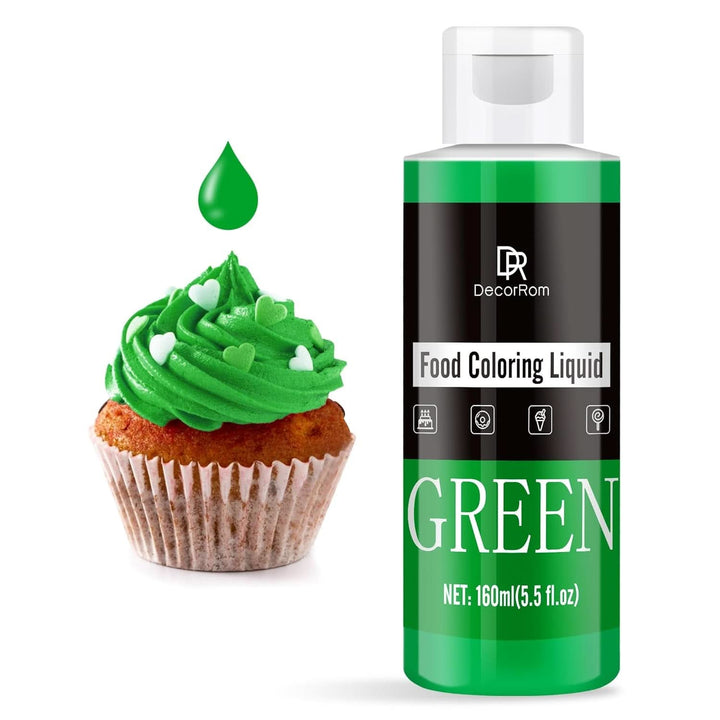 Coloranti Alimentari Profesionali, lichid, 150 ml Coloranti Alimentari Naty Shop Verde