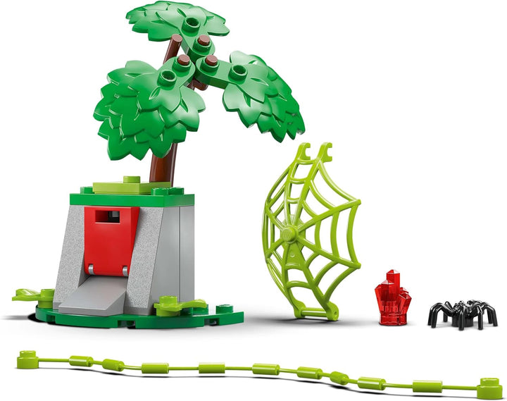 LEGO Marvel Action Fun With Spin And Electro In Their Dino Speedsters, Buildable Superhero Car For Boys And Girls From 4 Years, Hero Set With Toy Car, Spidey And His Super Friends 11198 Seturi de constructie Besuche den LEGO-Store