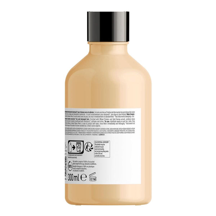 L'OréAl Professionnel Serie Expert Absolut Repair Gold, Quinoa Shampoo + Protein Duș și baie Naty Shop