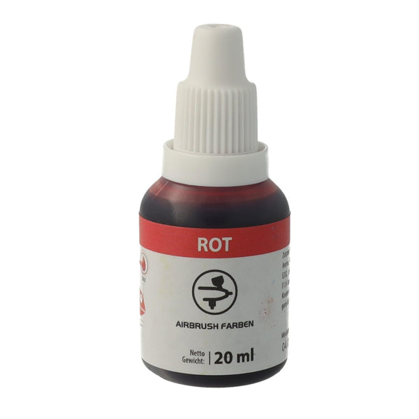Bakeryteam Airbrush Lebensmittelfarbe Rot/Red 20Ml Coloranti Alimentari Naty Shop 20 Ml (1Er Pack)