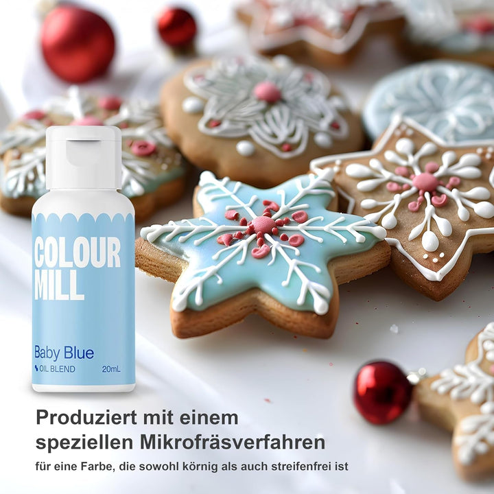 Colour Mill, coloranti alimentari pe baza de ulei, set pastel, 4 x 20 ml Coloranti Alimentari Naty Shop